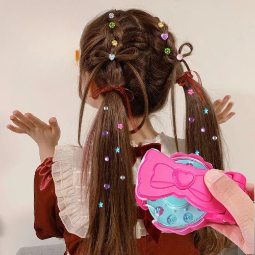 Emoji Magic Hair Sticker –  for Kids with Fun Attachments