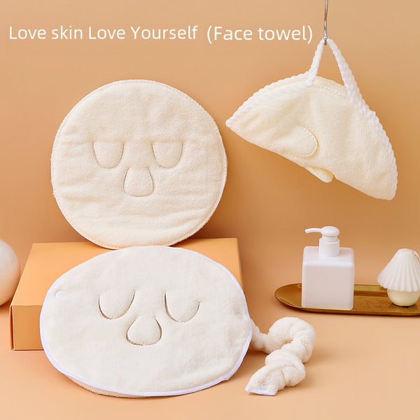 Thickened Soft Face Towel – Hot & Cold Compress Mask